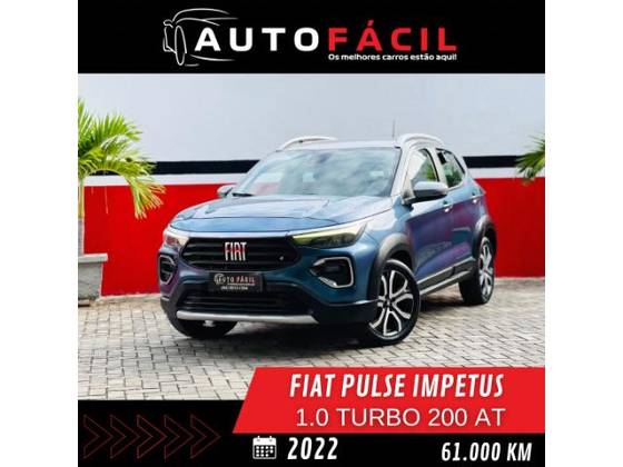 FIAT PULSE 1.0 TURBO 200 FLEX IMPETUS CVT FIAT PULSE 1.0 TURBO 200 FLEX IMPETUS CVT